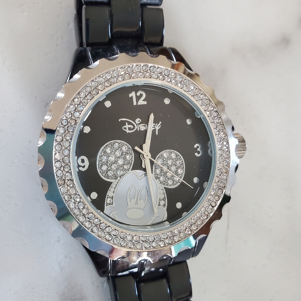 Mickey Mouse Peekaboo Women's Crystal Watch - Picture 11 of 16